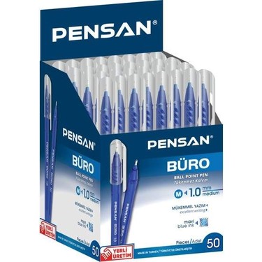 PENSAN 2270 BÜRO TÜKENMEZ KALEM MAVİ 50'Lİ *40**********************